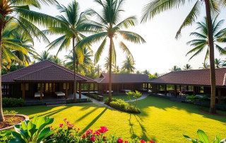Günstige Ayurveda Kur Sri Lanka - Jetzt buchen. Erleben Sie traditionelle Heilkunst und Wellness zu günstigen Preisen in Sri Lanka. Wir bieten vielfältige Möglichkeiten, von luxuriösen Resorts bis zu speziellen Ayurveda-Hotels. Unsere Experten beraten Sie persönlich zur perfekten Kur für Ihre Bedürfnisse und Budget. Die Preise für eine 7-tägige Ayurveda-Kur beginnen bei 1.120€. Das Programm umfasst verschiedene ayurvedische Behandlungen, einschließlich der beliebten Panchakarma-Kur. Wir arbeiten nur mit erfahrenen Ärzten und Therapeuten zusammen. Diese Fachleute bieten Ihnen ganzheitliche Behandlungen nach traditionellen ayurvedischen Prinzipien. Qualität steht bei uns an erster Stelle. Wir garantieren Ihnen eine professionelle Betreuung während Ihres Aufenthalts. Buchen Sie jetzt Ihre günstige Ayurveda-Reise nach Sri Lanka. Freuen Sie sich auf Erholung, Regeneration und inneres Gleichgewicht. Wir unterstützen Sie bei der Reiseplanung und beantworten gerne alle Ihre Fragen. Entdecken Sie die Vielfalt der Ayurveda Kuren in Sri Lanka Sri Lanka ist ein Paradies für Ayurveda Wellness Urlaub. Die Insel bietet vielfältige ayurvedische Kuren auf Basis jahrhundertealter Tradition. Hier finden Sie die perfekte ayurvedische Kur für Ihre Bedürfnisse. Panchakarma Kur zur ganzheitlichen Behandlung Die Panchakarma-Therapie ist eine umfassende Reinigungskur. Sie entgiftet und regeneriert den Körper von Grund auf. Verschiedene Anwendungen stellen das Gleichgewicht der Doshas wieder her. Diese traditionelle Medizin harmonisiert Körper, Geist und Seele. Sie schenkt Ihnen neue Vitalität und Lebensfreude. Rasayana Kur zur Verjüngung Die Rasayana Kur zielt auf Verjüngung und Stärkung ab. Typgerechte Ernährung und revitalisierende Anwendungen regen die Regeneration an. Ein Sri Lanka Ayurveda Urlaub lässt Sie strahlen und stärkt Ihr Immunsystem. Ayurvedische Kur zum Abnehmen Eine ayurvedische Kur in Sri Lanka unterstützt effektiv beim Abnehmen. Fastenkur, leichte Kost und reinigende Anwendungen fördern Entgiftung und Entschlackung. Ayurveda Wellness Touren helfen, Ihr Wunschgewicht zu erreichen und zu halten. Erleben Sie die faszinierende Welt des Ayurveda in Sri Lanka. Von kostengünstigen ayurvedischen Retreats bis zu luxuriösen Resorts ist alles dabei. Finden Sie Ihre perfekte ayurvedische Kur für mehr Wohlbefinden. Wählen Sie Ihre perfekte Unterkunft für Ihre Ayurveda Kur Die richtige Unterkunft ist entscheidend für Ihre Wellness-Urlaub und Ayurveda Erholung. Sri Lanka bietet erstklassige Ayur Resorts und Ayurveda-Hotels für Ihre Bedürfnisse. Genießen Sie luxuriöse Anlagen, herrliche Pools und traumhaft gestaltete Zimmer. Luxuriöse Ayurveda Resorts Erleben Sie Erholung in Sri Lanka in exklusiven Ayurveda-Resorts. Diese 4- bis 5-Sterne-Unterkünfte bieten unvergessliche Wellness-Urlaube in tropischen Gärten und an traumhaften Stränden. Genießen Sie geräumige, stilvolle Zimmer und entspannen Sie am Pool oder im Spa. Die Ayur Resorts Sri Lankas sorgen für einen rundum gelungenen Aufenthalt. Spezialisierte Ayurveda Hotels Für intensive Ayurveda Erholung empfehlen wir spezialisierte Ayurveda-Hotels in Sri Lanka. Diese Unterkünfte bieten maßgeschneiderte Kuren unter ärztlicher Aufsicht. Profitieren Sie von erfahrenen Therapeuten und persönlicher Betreuung in familiärer Atmosphäre. Ayurvedische Wellness-Retreats bieten ideale Bedingungen, um neue Kraft zu schöpfen. Genießen Sie die ayurvedische Ernährung während Ihrer Kur Die ayurvedische Ernährung ist ein Kernstück Ihrer Ayurveda-Kur. Unsere Köche bereiten leckere Mahlzeiten zu, die auf Ihr Dosha abgestimmt sind. Die Speisen werden mit Ärzten und Therapeuten geplant, um Ihre Heilung zu fördern. Erleben Sie die Vielfalt der ayurvedischen Heiltraditionen in unserer Küche. Wir verwenden frische, saisonale Zutaten und traditionelle Rezepte. Auf Zusatzstoffe verzichten wir, um natürliche Aromen zu erhalten. Unsere Ayurveda-Vollpension bietet drei Mahlzeiten täglich. Das Frühstück gibt's von 7:00 bis 10:30 Uhr. Mittags servieren wir die Hauptmahlzeit. Ab 19:00 Uhr genießen Sie ein leichtes Abendessen. Die ayurveda-ernährung unterstützt Ihre Kur und zeigt, wie Sie Ayurveda im Alltag nutzen können. Unsere Köche geben Ihnen gerne Tipps und Rezepte mit nach Hause. Ayurveda kur sri lanka günstig - Entdecken Sie unsere Top-Empfehlungen Wir haben tolle Angebote für günstige Ayurveda-Kuren in Sri Lanka. Unsere ausgewählten Retreats bieten erstklassige Behandlungen zu fairen Preisen. Sie finden hier Heilkuren und Wellnessurlaube für jeden Geschmack. In unseren empfohlenen Kliniken arbeiten erfahrene Ayurveda-Spezialisten. Dr. Rohitha vom Lalula Ayurveda Center ist einer von ihnen. Sie erstellen persönliche Behandlungspläne für Ihr Wohlbefinden. Die günstigen Ayurveda-Resorts bieten vielfältige Anwendungen. Von Ölmassagen bis zu Kräuterdampfbädern ist alles dabei. Auch Yoga und Meditation gehören zum Programm. Spezielle Kuren wie "Beauty & Vital" oder "Anti-Stress" richten sich an Ihre Bedürfnisse. Sie finden hier alles für Ihre ganzheitliche Erholung. Ayurvie Weligama Resort - Charmantes Boutique Resort in direkter Strandlage Das Ayurvie Weligama Resort liegt direkt am Strand der Südküste Sri Lankas. Es bietet einen einzigartigen Rückzugsort für Ihre Ayurveda-Reise. Dr. Herath leitet hier authentische Heilkuren in intimer Atmosphäre. Das Resort hat acht geschmackvoll eingerichtete Zimmer. Kleine Gruppen können es exklusiv buchen. Genießen Sie die persönliche Betreuung und die leckeren ayurvedischen Gerichte. Im Ayurvie Weligama Resort können Sie dem Alltag entfliehen. Es ist der ideale Ort, um neue Kraft zu tanken. Buchen Sie jetzt Ihre günstige Ayurveda-Kur in Sri Lanka. Freuen Sie sich auf eine unvergessliche Auszeit. Unsere Reiseexperten helfen Ihnen gerne bei der Planung. Wann ist die beste Reisezeit für eine Ayurveda Kur in Sri Lanka? Die meisten Ayurveda Resorts in Sri Lanka liegen im sonnigen Südwesten der Insel. Dort herrschen ideale Bedingungen für ayurvedische Behandlungen. Die Hochsaison dauert von Dezember bis März. Gäste genießen dann angenehme 32°C tagsüber und milde 24°C nachts. Eine Ayurveda Kur lohnt sich auch während des Monsuns von Mai bis August. Die Behandlungen sind dann besonders wirksam. Der nährstoffreiche Regen lässt alles grün erstrahlen und schafft eine erholsame Atmosphäre. Günstige Ayurveda Pauschalreisen gibt es in der Nebensaison von April bis Oktober. Die Preise sind dann oft niedriger und die Resorts weniger voll. Gäste können eine ruhigere Atmosphäre genießen. Eine Ayurveda Kur in Sri Lanka ist ganzjährig ein besonderes Erlebnis. Unsere Experten beraten Sie gerne zur besten Reisezeit für Ihre Ayurveda Reise. Lassen Sie sich von unseren Experten persönlich beraten Unser erfahrenes Team hilft Ihnen bei der Auswahl Ihrer Ayurveda-Kur in Sri Lanka. Wir begleiten Sie von der Beratung bis zur Buchung Ihres Gesundheitsurlaubs. Unsere Spezialität sind Ayurveda-Kurpackungen und die besten Resorts in Sri Lanka. Übersetzung der Arztkonsultationen Ausführliche Gespräche mit Ayurveda-Ärzten sind ein wichtiger Teil Ihrer Kur. Viele Resorts bieten kostenlose Übersetzungen dieser Konsultationen an. Sagen Sie uns bei der Buchung Bescheid, wenn Sie diesen Service nutzen möchten. Flugbuchung und Visabeantragung Wir helfen Ihnen auch bei der Flugbuchung. Unsere Experten finden die besten Verbindungen und Tarife für Sie. Für Sri Lanka brauchen Sie ein Visum, das Sie online beantragen können. Wir unterstützen Sie gerne bei der Visabeantragung. So können Sie sich voll und ganz auf Ihre Reise und die ayurvedische Heilkunst freuen. So gestaltet sich ein typischer Tag während Ihrer Ayurveda Kur Ein typischer Tag bei Ihrer Ayurveda Kur in Sri Lanka startet mit belebendem Yoga und Meditation. Danach genießen Sie ein nahrhaftes ayurvedisches Frühstück. Am Vormittag erhalten Sie individuelle Panchakarma-Behandlungen von erfahrenen Therapeuten. Nach einem leichten Mittagessen folgt eine erholsame Ruhepause. Anschließend besprechen Sie mit Ihrem Ayurveda-Arzt Ihre Fortschritte. Bei Bedarf wird der Behandlungsplan angepasst. Am Nachmittag können Sie weitere Anwendungen wie Massagen oder Kräuterheilkunde genießen. Viele Resorts bieten zusätzliche Yogastunden an. Ein leichtes Abendessen bereitet Sie auf einen erholsamen Schlaf vor. Für Ihren Komfort empfehlen wir leichte, atmungsaktive Kleidung und Badeschuhe. Vergessen Sie auch nicht Sonnen- und Regenschutz mitzubringen. Unsere Sri Lanka Ayurveda Touren bieten einzigartige Erfahrungen zu erschwinglichen Preisen. Durch direkte Zusammenarbeit mit Resorts können wir günstige Ayurveda Kuren anbieten. Dabei verzichten wir nicht auf Qualität. Lassen Sie sich von der Weisheit des Ayurveda inspirieren. Erleben Sie eine tiefgreifende Transformation für Körper, Geist und Seele in Sri Lanka.